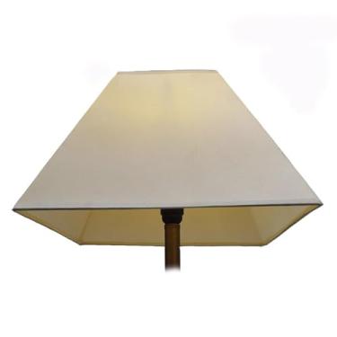 Imagem de lamp shades Abajur quadrado grande de tecido para substituição, luminária de chão europeia, mesa, capa de parede(43cm/16.92")