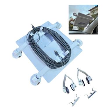 Imagem de Suporte Veicular Para Antena Starlink Mini G4 Com Ventosas Para Painel de Carro Fixação Rápida Segura