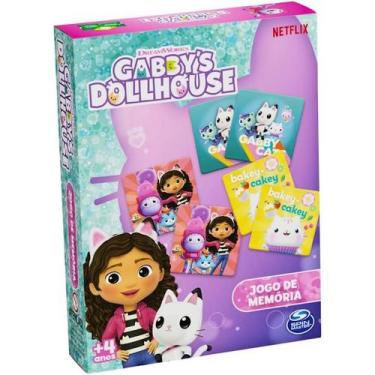 Imagem de Jogo Da Memoria Infantil Gabby's Dollhouse Grow