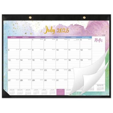Imagem de Calendário de mesa Artfan 2025-2026 Grande 22x17cm Multicolor