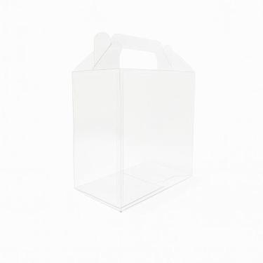 Imagem de 10 Caixas Acetato Milk Lembranças Em Geral 13,4x7,8x15 Cm - Carraschi 