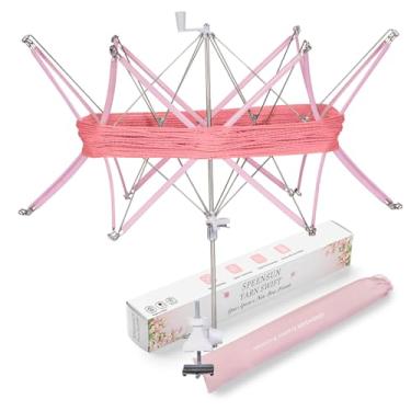 Imagem de Fio rápido para crochê, configuração rápida de fio em 3 etapas, design dobrável leve e flexível, perfeito com enrolador de fios, ideal para entusiastas de tricô e crochê