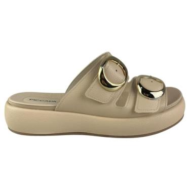 Imagem de Chinelo Anabela Slide Feminina Piccadilly Conforto (Brule, BR, Adulto, Numérico, 36)