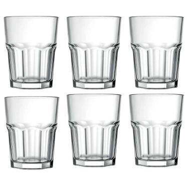 Imagem de Kit 06 Unidades Copo Dose Shot Cachaça Pinga Bristol 60Ml