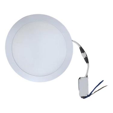 Imagem de Plafon Embutir Led Painel Redondo Branco Frio 6000k 25w - Everled