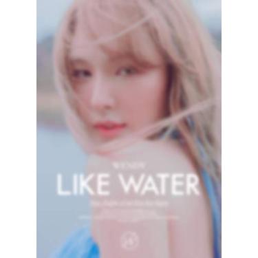 Imagem de Wendy Red Velvet - Like Water (Versão do livro foto) (Vol.1) Álbum + Pôster Dobrado + Conjunto de Photocards Extra