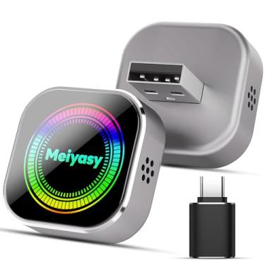 Imagem de Meiyasy Adaptador CarPlay sem fio, edição 2025, design compacto mini, compatível com adaptadores e adaptadores Apple CarPlay, suporta iOS 10 e posteriores