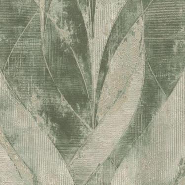 Imagem de Papel De Parede Concrete Folhagem Verde 520057