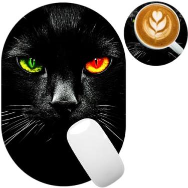 Imagem de TOEMZTFT Mouse pad pequeno, portátil, fundo de borracha antiderrapante à prova d'água, adequado para mouse sem fio, bandeja de teclado para laptop para homens e mulheres, viagem de escritório 18 x 27