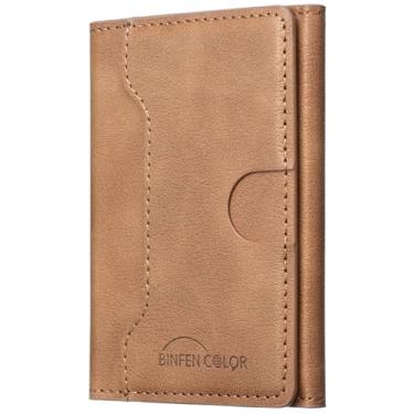 Imagem de LaiYHe Carteira magnética, 6 compartimentos para cartão, flip de couro PU, telefone minimalista fino, compatível com telefones e capas MagSafe, para iPhone 17/16/15/14/13/12/Pro/Max/Plus (MW20-marrom