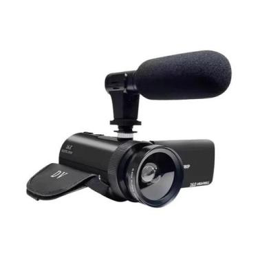 Imagem de Filmadora DV De Alta Qualidade Com Microfone E Zoom Digital Para Vlogs