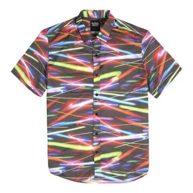 Imagem de Camisa Lost Manga Curta Lights And Lasers Masculina-Masculino