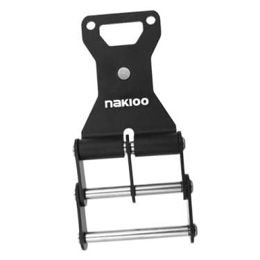 Imagem de Generic Fivela para cinto de ferramentas com clipe de cinto, instalação rápida, compacta e de liberação rápida, ideal para marcenaria, carpintaria e, Preto 60mm