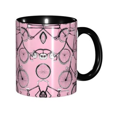 Imagem de Zeraoke Cityscape Paris Torre Eiffel França Impressão Criativa Canecas de Café, Personalizadas, Presente para Família, Tamanho 325 ml, Unissex