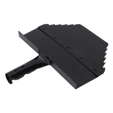 Imagem de KUIDAMOS Pá de Limpeza de Jardim Trapezoidal Externa, Raspador de Gelo Eficiente para Entrada de Garagem, Aço Manganês 9,84x5,31x8,07in