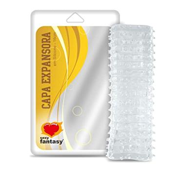 Imagem de CAPA PENIANA MASTURBADOR VAZADO 14CM - TRANSLUCIDO