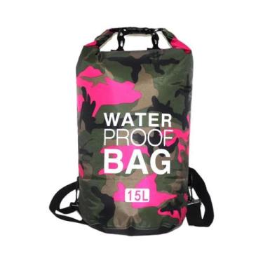 Imagem de Bolsas Impermeáveis De PVC Camufladas Para Rafting, Mergulho, Natação 