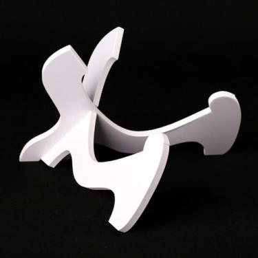 Imagem de Suporte portátil dobrável para ukulele, leve, PVC, antiderrapante, suporte para instrumentos, para ukulele, violino, bandolim, compacto, adequado para viagens