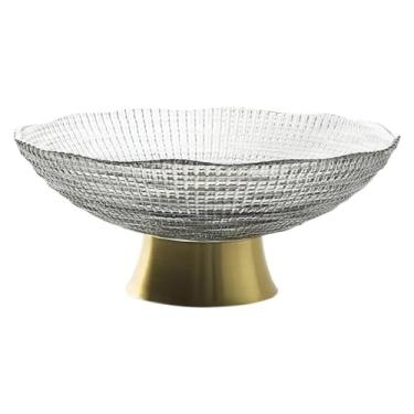 Imagem de WYNSJDBB Tigelas de frutas, prato de frutas, prato de jantar de luxo, quarto, cozinha, prato de jantar, prato de frutas, bandeja de decoração de casa, cestos