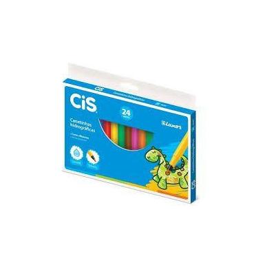 Imagem de Caneta hidrocor 24 cores - cis - SERTIC(523)