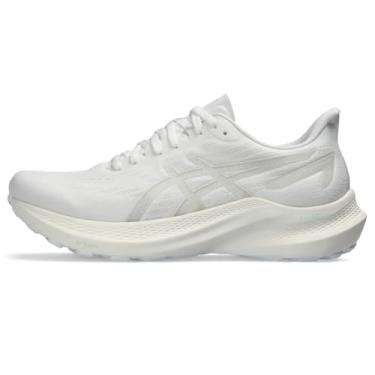 Imagem de ASICS Tênis de corrida feminino GT-2000 12, Branco/Branco, 41