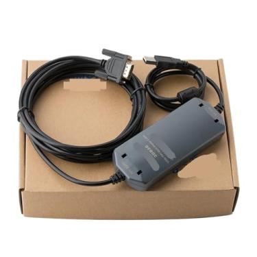 Imagem de Aoleaby Cabo de programação PLC, USB-PPI adequado para S7-200, cabo de comunicação USB PPI, 6ES7 901-3DB30-0XA0 Linha de download MPI (3DB30)