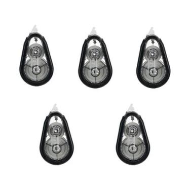 Imagem de Conjunto De Fita Corretiva Branca 5 Peças Várias Cores Material Escola