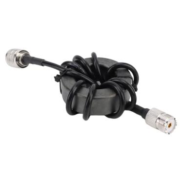 Imagem de KUIDAMOS Anel Magnético de Estrangulamento de Ondas Curtas Balun 1:1 de Alta Frequência para Comunicação por Ondas Curtas e Teste de Radiofrequência Material: Ferro