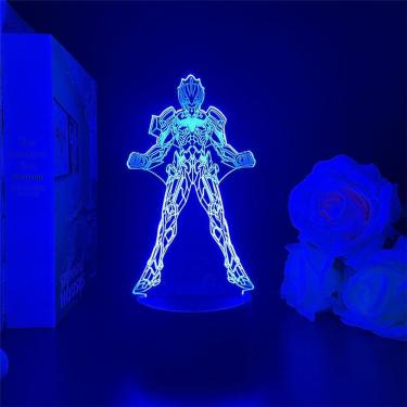 Imagem de Luz noturna Ultramans Noas 3D LED que muda de cor para crianças