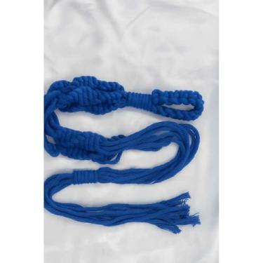 Imagem de Vaso Floreira Suporte Para Plantas 80 Cm- Vaso Decorativo(2 suportes azul marinho)