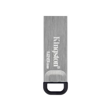 Imagem de Pen Drive Kingston 128gb Datatraveler Kyson, Usb 3.2 Gen 1, Leitura De 200mb/s, Metal - Dtkn/128gb