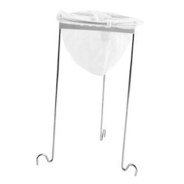 Imagem de YWJLQH Coador de Gelatina com Suporte, Utensílio de Cozinha, Peneira, Saco de Malha Reutilizável para Sopa, Leite de Soja, Queijo E Iogurte.