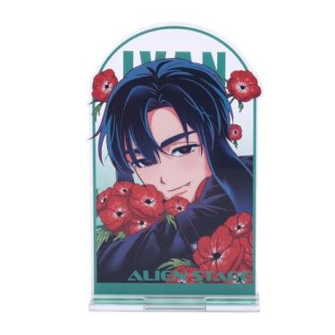 Imagem de YJacuing Suporte de acrílico Alien Stage Rabbit Series – Decoração de mesa de anime de 10 x 5 cm, arte de mesa ALNST oficialmente licenciada (Ivan)