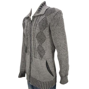 Imagem de Jaqueta Masculina Gola Polo Wanisser - Katlen Tricot