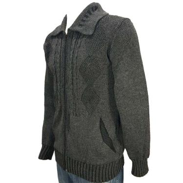 Imagem de Jaqueta Masculina Gola Polo Wanisser - Katlen Tricot