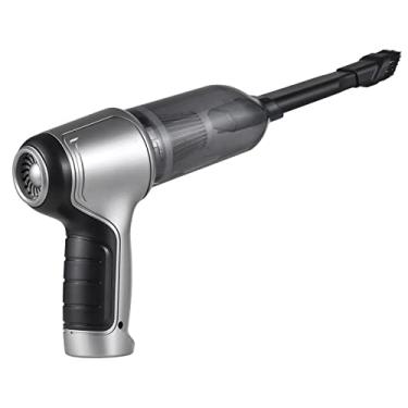 Imagem de GLOGLOW Aspirador de pó robô Aspirador de pó, Portátil Sem Fio, Sucção Forte de 19000Pa, Recarregável de 2000mAh, 3 Em 1 Com Filtro HEPA, para Pêlos de Animais de Estimação e Poeira, 22x14,5x5cm Sem