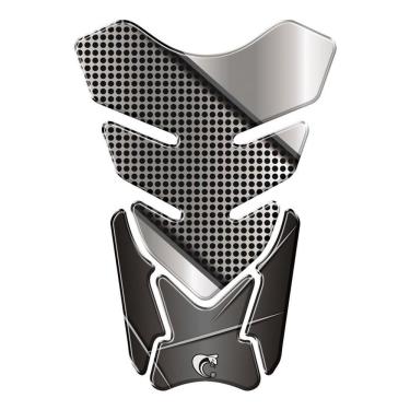 Imagem de Protetor De Tanque Adesivo Moto Honda Yamaha Suzuki Preto