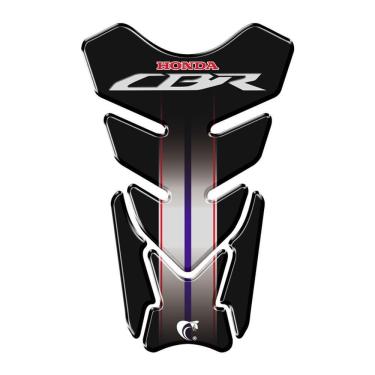 Imagem de Adesivo Resinado Protetor De Tanque Moto Honda Cbr 1000 Azul Azul