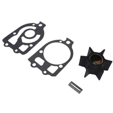 Imagem de AYNEFY Kit de Impulsor de Bomba de água Substituição de Borracha de Alta Resistência para Mercruiser Force 65 225 Motor de Popa Evita Superaquecimento Ajuste Preciso Eficiência de Resfriamento