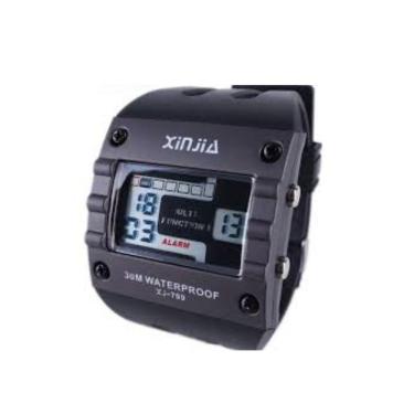 Imagem de Relógio Quadrado Xj-799 Masculino Esportivo Digital Xinjia