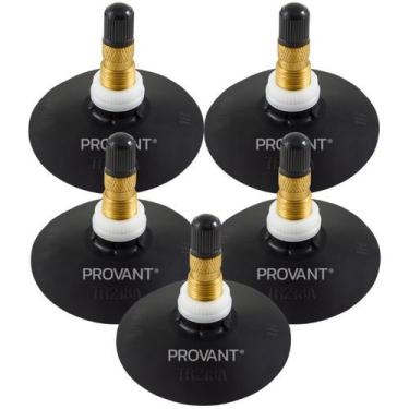 Imagem de Kit 5 Bicos Válvula Para Camara de Ar TR218A Trator Agrícola - NoBrand