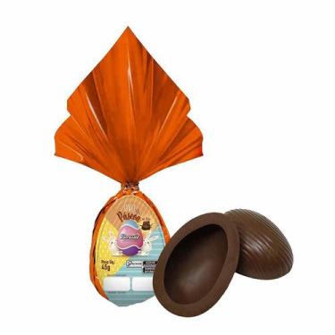 Imagem de Ovo de Páscoa Chocolate ao Leite 45gr Unidade Borússia Chocolates - Bo