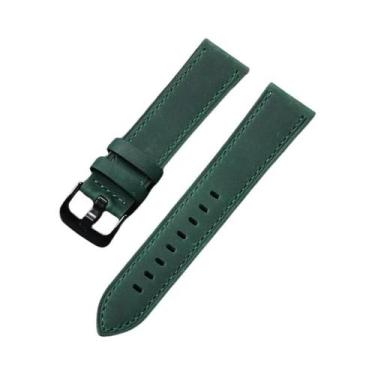 Imagem de Pulseira De Couro Vintage 20mm 22mm Para Samsung Galaxy Watch 7/6/5/4 