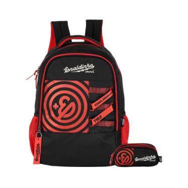 Imagem de Kit Enaldinho Mochila De Costas + Estojo Triplo - Luxcel