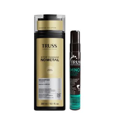 Imagem de Truss Stop No Metal Kit Shampoo e Amino 30ml