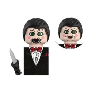 Imagem de Mini Figura De Terror Clássica Dos Palhaços Assassinos, Modelo De Bloc