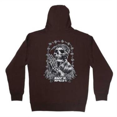 Imagem de Moletom DGK Canguru Devoted Hoodie - Marrom (Importado)-Masculino