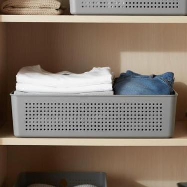 Imagem de Cesto Organizador Chumbo 8,2L Flow - Ou