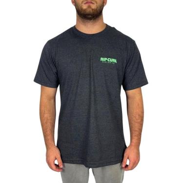 Imagem de Camiseta Rip Curl Surfing Co Black Marle-Masculino