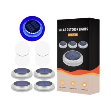 Imagem de Luzes De Jardim LED Externas À Prova d'Água IP68 Com Energia Solar, Ac